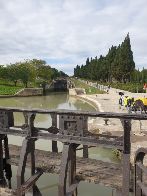 J40 Les écluses de Fonseranes à Béziers.