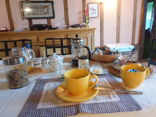 J7 Quel bon petit déjeuner...